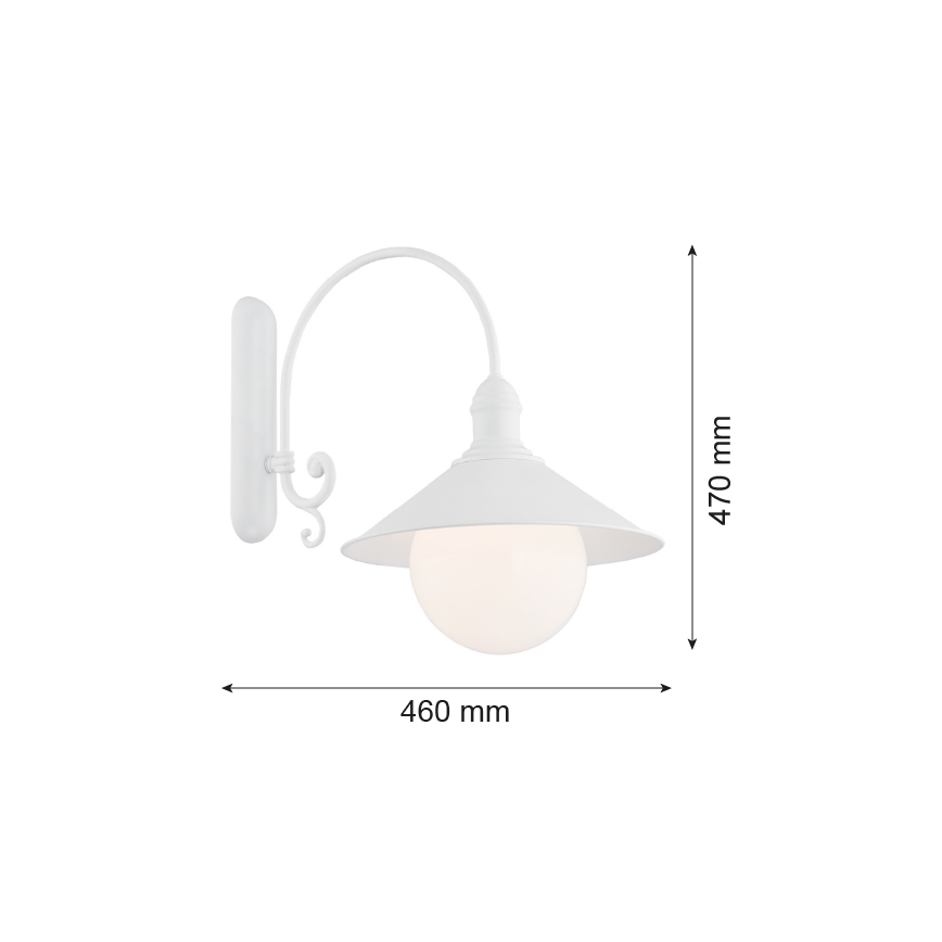 Argon 3297 - Wall light ERBA BIS 1xE27/60W/230V