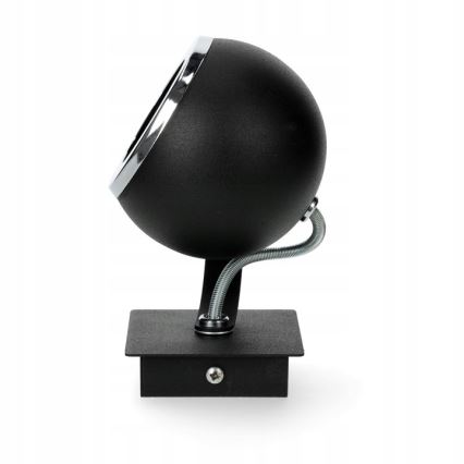 Argon 3638 - Wall spotlight KOS 1xGU10/5W/230V black/shiny chrome