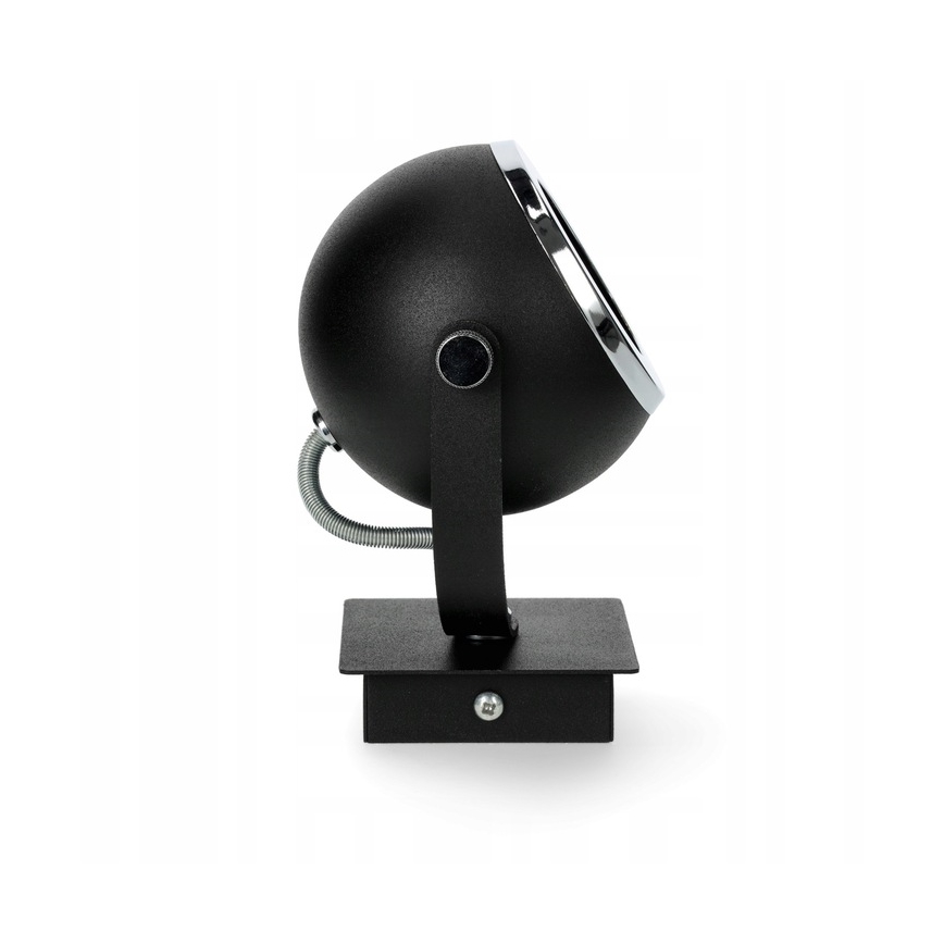 Argon 3638 - Wall spotlight KOS 1xGU10/5W/230V black/shiny chrome