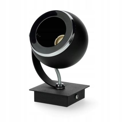 Argon 3638 - Wall spotlight KOS 1xGU10/5W/230V black/shiny chrome