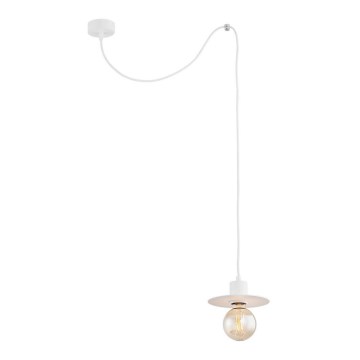Argon 3834 - Chandelier on a string CORSO 1xE27/15W/230V white