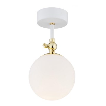 Argon 4002 - LATINA bathroom surface-mounted ceiling light 1xE14/7W/230V IP44 white/gold