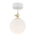 Argon 4002 - LATINA bathroom surface-mounted ceiling light 1xE14/7W/230V IP44 white/gold