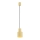 Argon 4037 - Chandelier on a string MAJORKA 1xE27/15W/230V