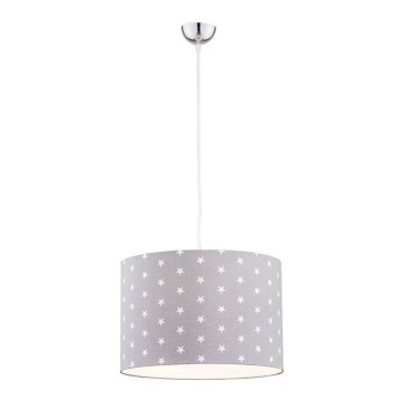 Argon 4134 - Chandelier on a string MAGIC 1xE27/15W/230V grey/white