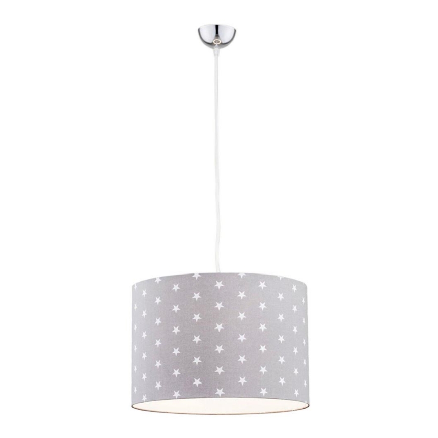 Argon 4134 - Chandelier on a string MAGIC 1xE27/15W/230V grey/white