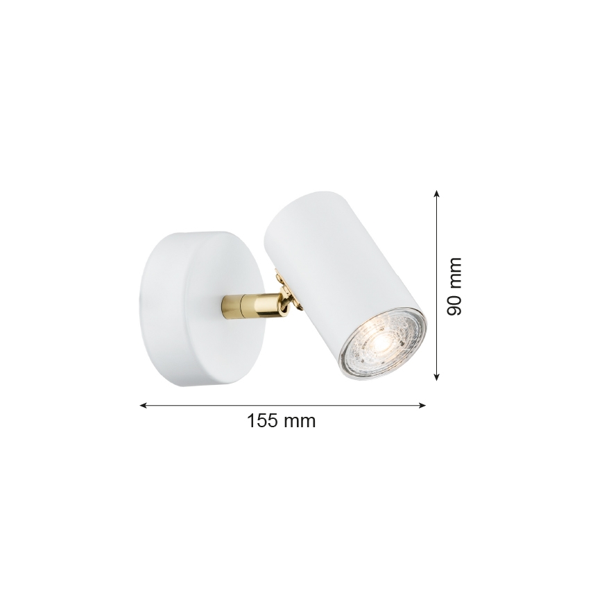 Argon 4209 - Ceiling spotlight LAGOS 1xGU10/5W/230V white/gold