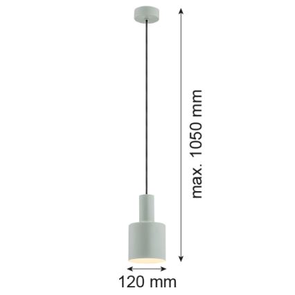 Argon 4217 - Chandelier on a string SINES 1xE27/15W/230V d. 12 cm green