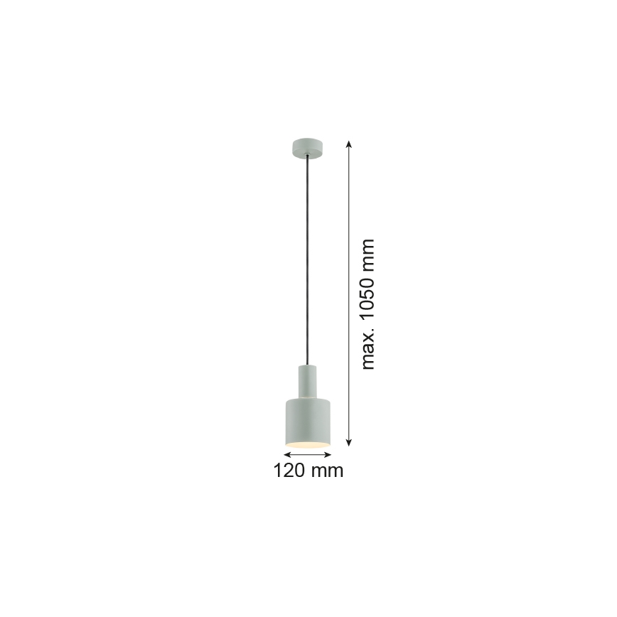 Argon 4217 - Chandelier on a string SINES 1xE27/15W/230V d. 12 cm green
