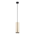 Argon 4246 - Chandelier on a string LINEA 1xE27/15W/230V brass/black
