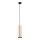 Argon 4246 - Chandelier on a string LINEA 1xE27/15W/230V brass/black