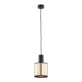 Argon 4248 - Chandelier on a string HERMAN 1xE27/15W/230V brass/black