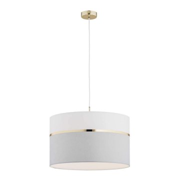Argon 4285 - Chandelier on a string KASER 1xE27/15W/230V grey/white/brass