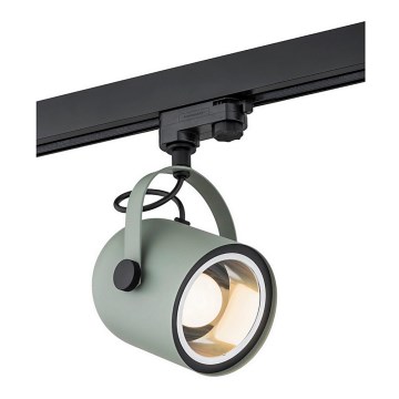 Argon 4310 - Spotlight for rail system NET 1xE27/15W/230V green