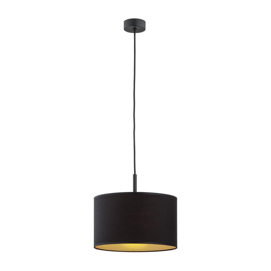 Argon 4341 - Chandelier on a string KARIN 1xE27/15W/230V black/gold