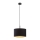 Argon 4341 - Chandelier on a string KARIN 1xE27/15W/230V black/gold