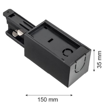 Argon 4366 - Rail terminal black