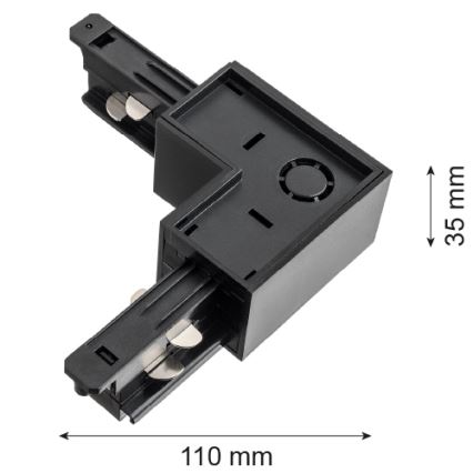 Argon 4367 - Connector for lights in rail system type L