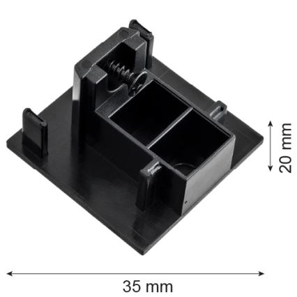 Argon 4369 - Black rail ending