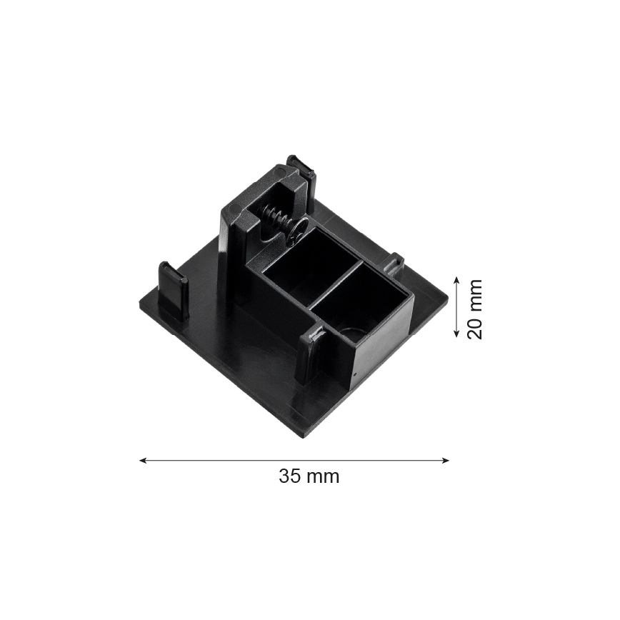 Argon 4369 - Black rail ending