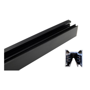 Argon 4370 - Rail system 1 m black