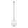 Argon 4675 - Chandelier on a string BALTIMORE 1xE27/15W/230V gold