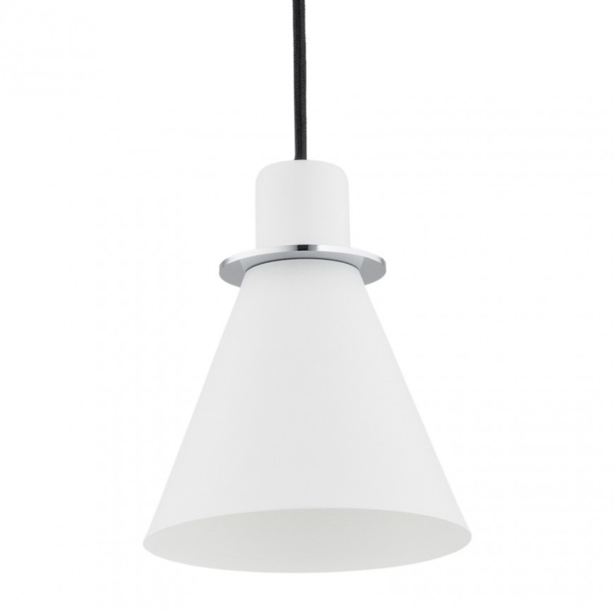 Argon 4681 - Chandelier on a string BEVERLY 1xE27/15W/230V white/shiny chrome