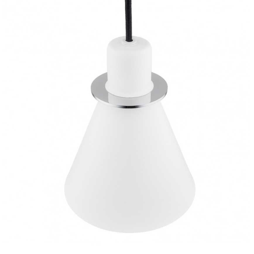 Argon 4681 - Chandelier on a string BEVERLY 1xE27/15W/230V white/shiny chrome