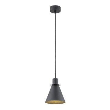 Argon 4688 - Chandelier on a string BEVERLY 1xE27/15W/230V black/shiny chrome