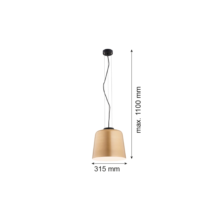 Argon 4690 - Chandelier on a string BERKLEY 1xE27/15W/230V