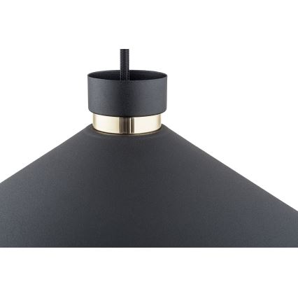 Argon 4695 - Chandelier on a string NASHVILLE 1xE27/15W/230V black
