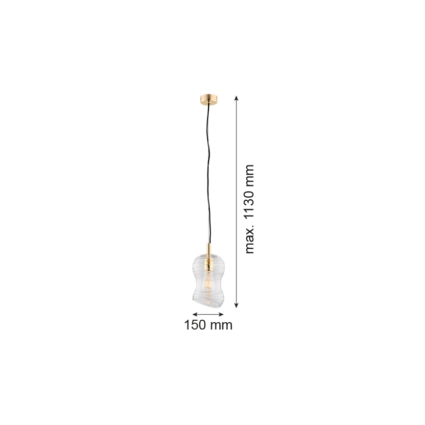 Argon 4742 - Chandelier on a string DEPORTIVO 1xE27/15W/230V