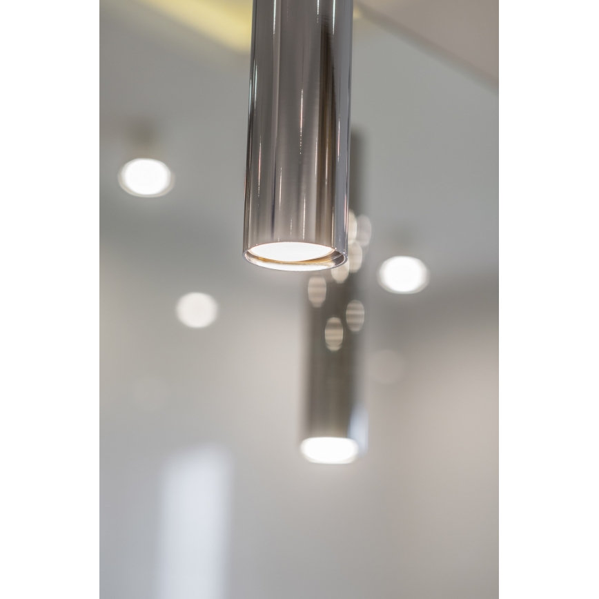 Argon 4756 - Chandelier on a string GOMERA 1xGU10/5W/230V black