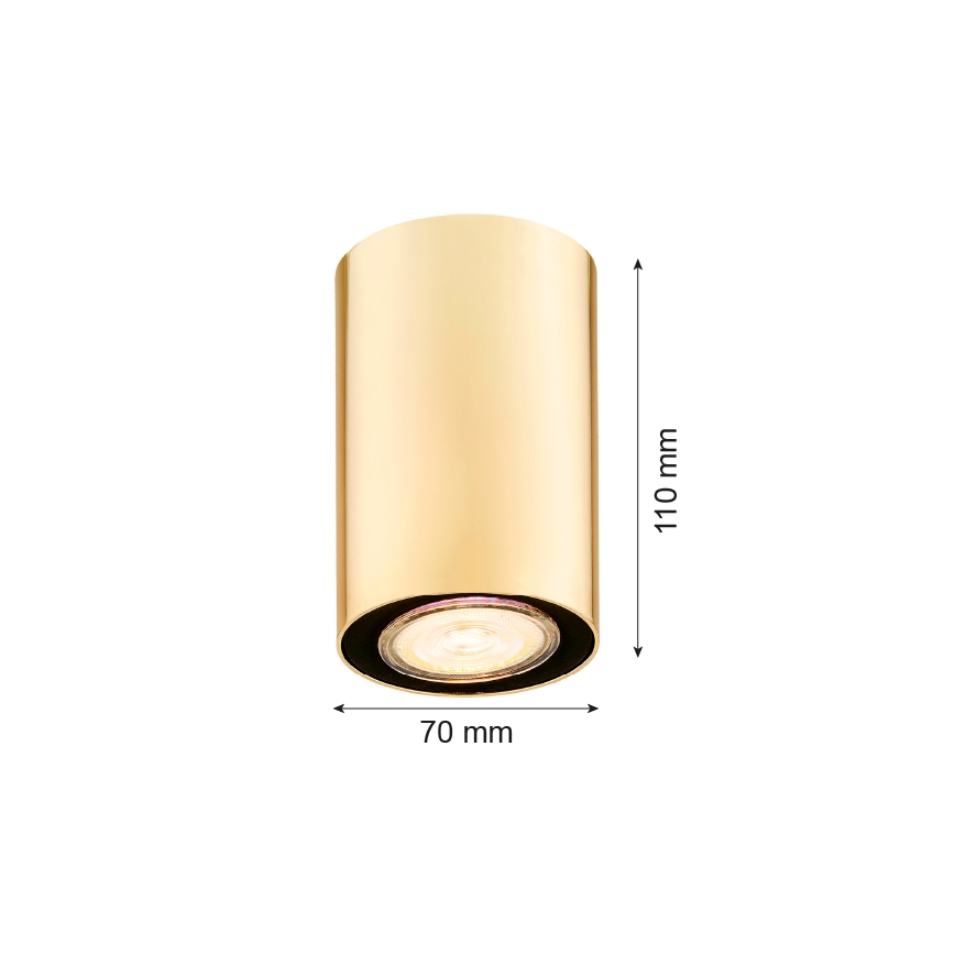 Argon 4759 - Ceiling light TYBER 1xGU10/5W/230V gold