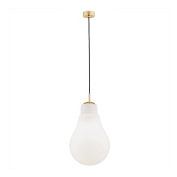 Argon 4879 - Chandelier on a string JESSE 1xE27/15W/230V gold/white