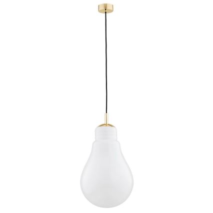 Argon 4879 - Chandelier on a string JESSE 1xE27/15W/230V gold/white