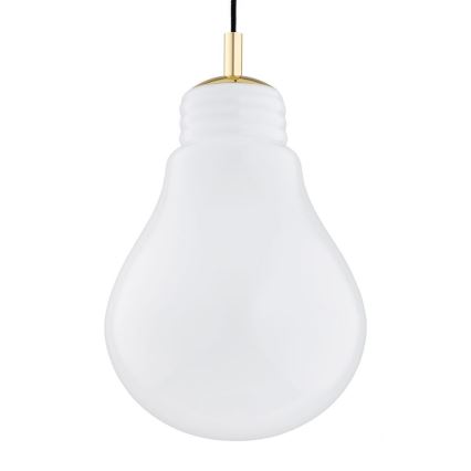 Argon 4879 - Chandelier on a string JESSE 1xE27/15W/230V gold/white