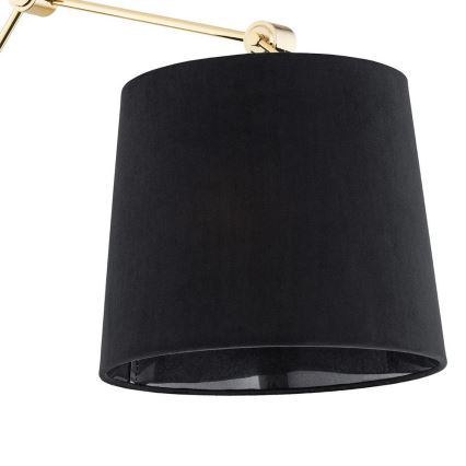Argon 4898 - Wall lamp ZAKYNTOS PLUS 1xE27/15W/230V black/golden