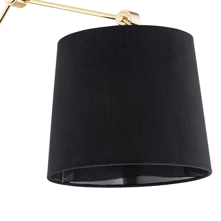 Argon 4898 - Wall lamp ZAKYNTOS PLUS 1xE27/15W/230V black/golden