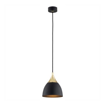 Argon 4905 - Chandelier on a string MURANO 1xE27/15W/230V black/golden