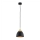 Argon 4905 - Chandelier on a string MURANO 1xE27/15W/230V black/golden