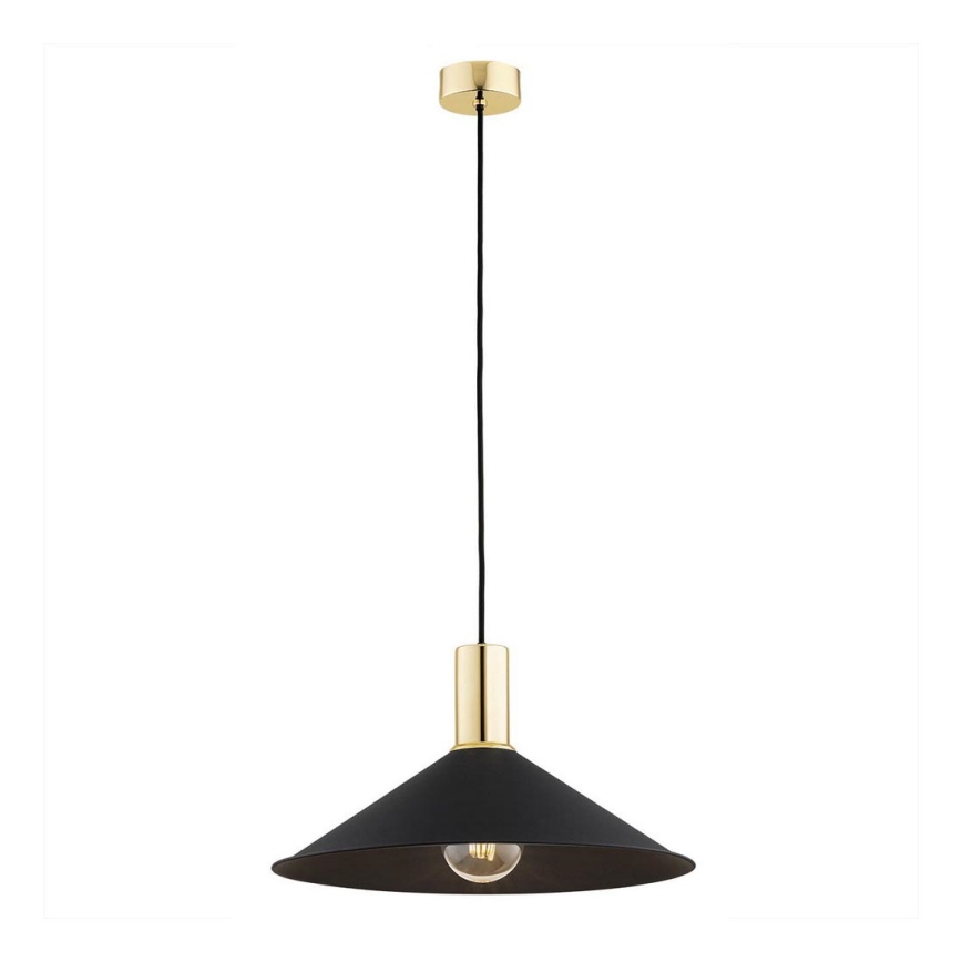Argon 4912 - Chandelier on a string MINORI 1xE27/15W/230V black/golden