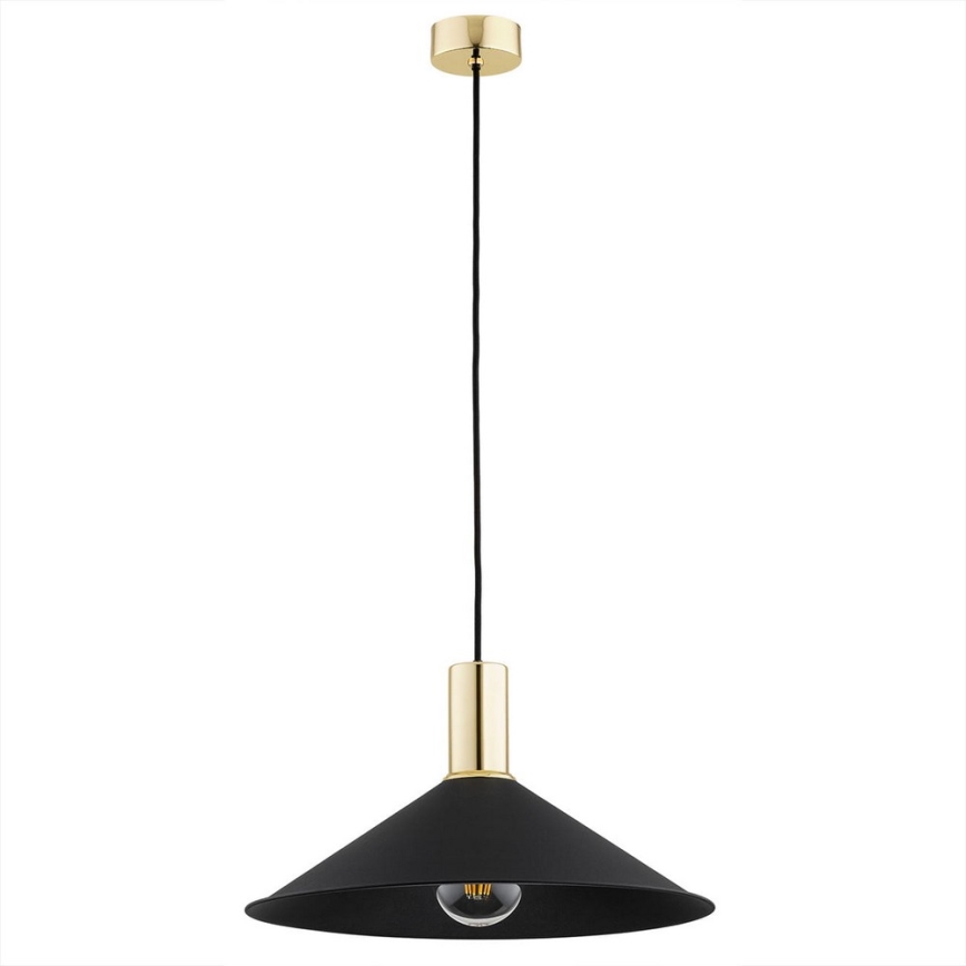 Argon 4912 - Chandelier on a string MINORI 1xE27/15W/230V black/golden