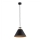 Argon 4915 - Chandelier on a string ORTE 1xE27/15W/230V black