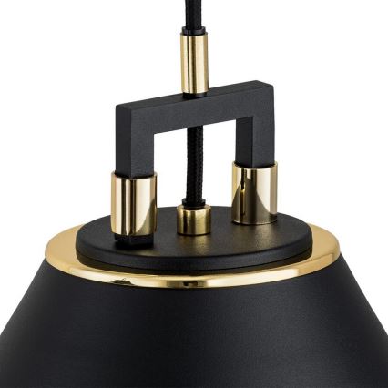 Argon 4915 - Chandelier on a string ORTE 1xE27/15W/230V black