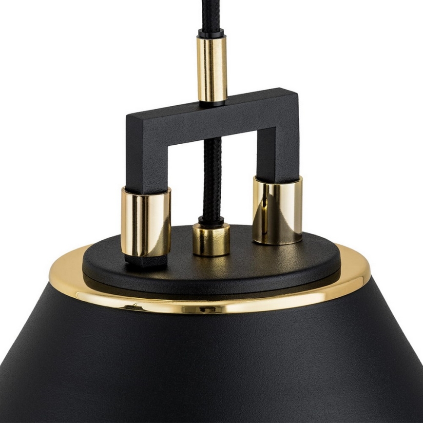 Argon 4915 - Chandelier on a string ORTE 1xE27/15W/230V black