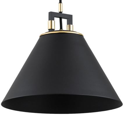 Argon 4915 - Chandelier on a string ORTE 1xE27/15W/230V black