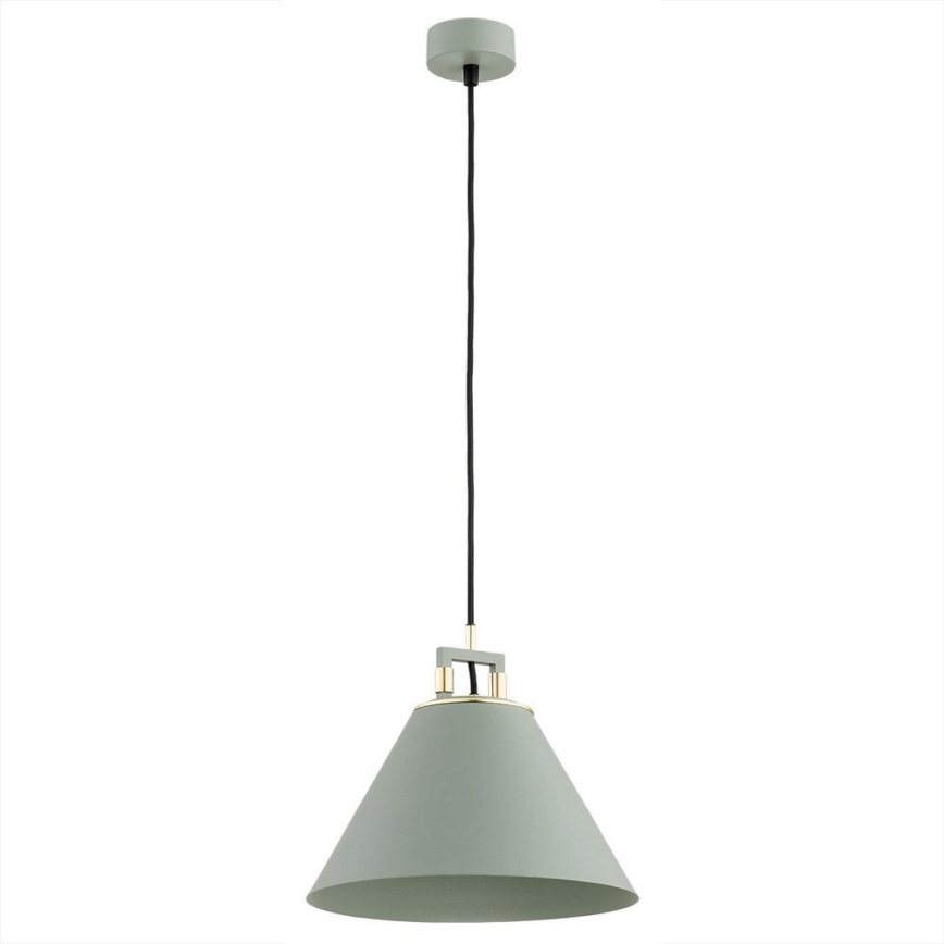 Argon 4916 - Chandelier on a string ORTE 1xE27/15W/230V green