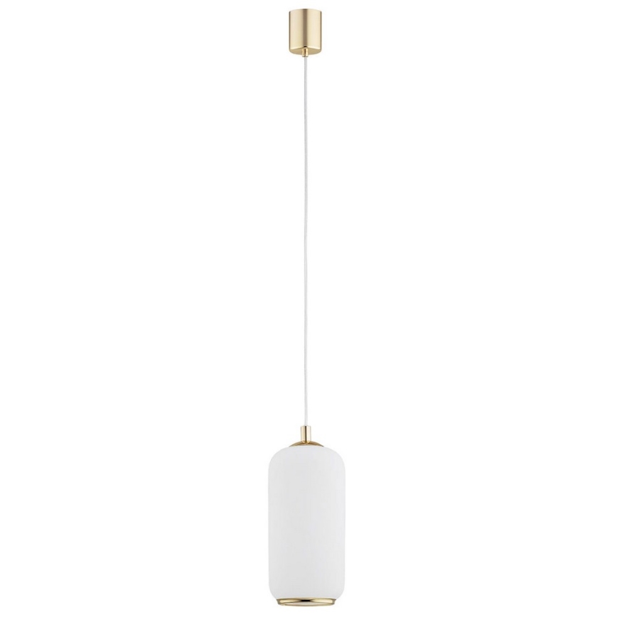 Argon 4993 - Chandelier on a string PALLADO 1xE27/15W/230V golden/white