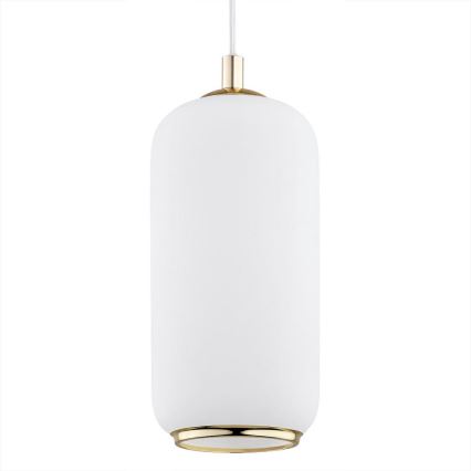 Argon 4993 - Chandelier on a string PALLADO 1xE27/15W/230V golden/white